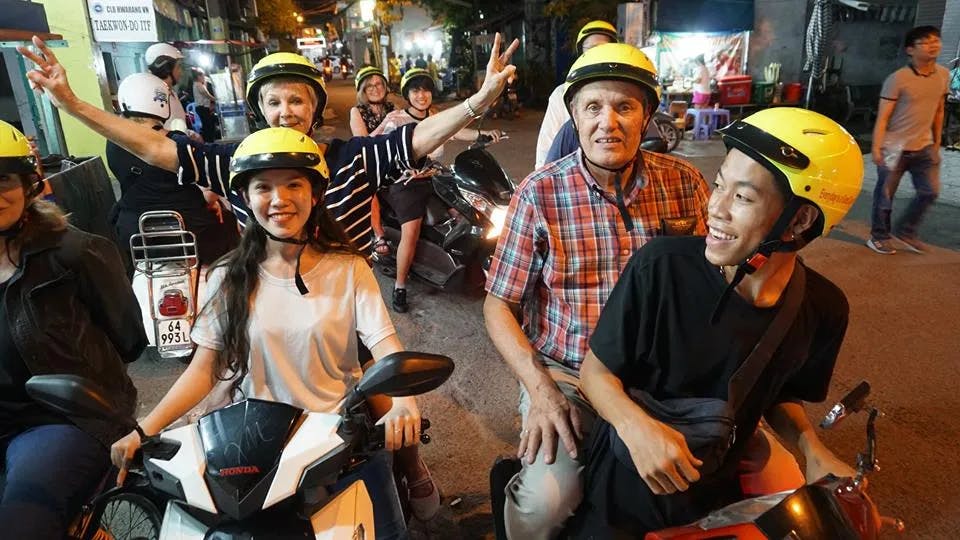 Saigon Foodie Tour on Scooter