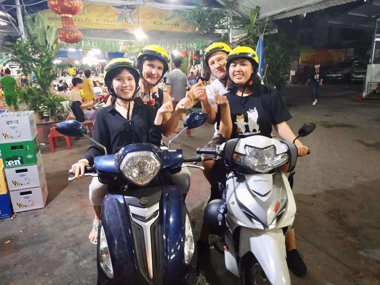 Saigon Scooter Foodie Tour with locals