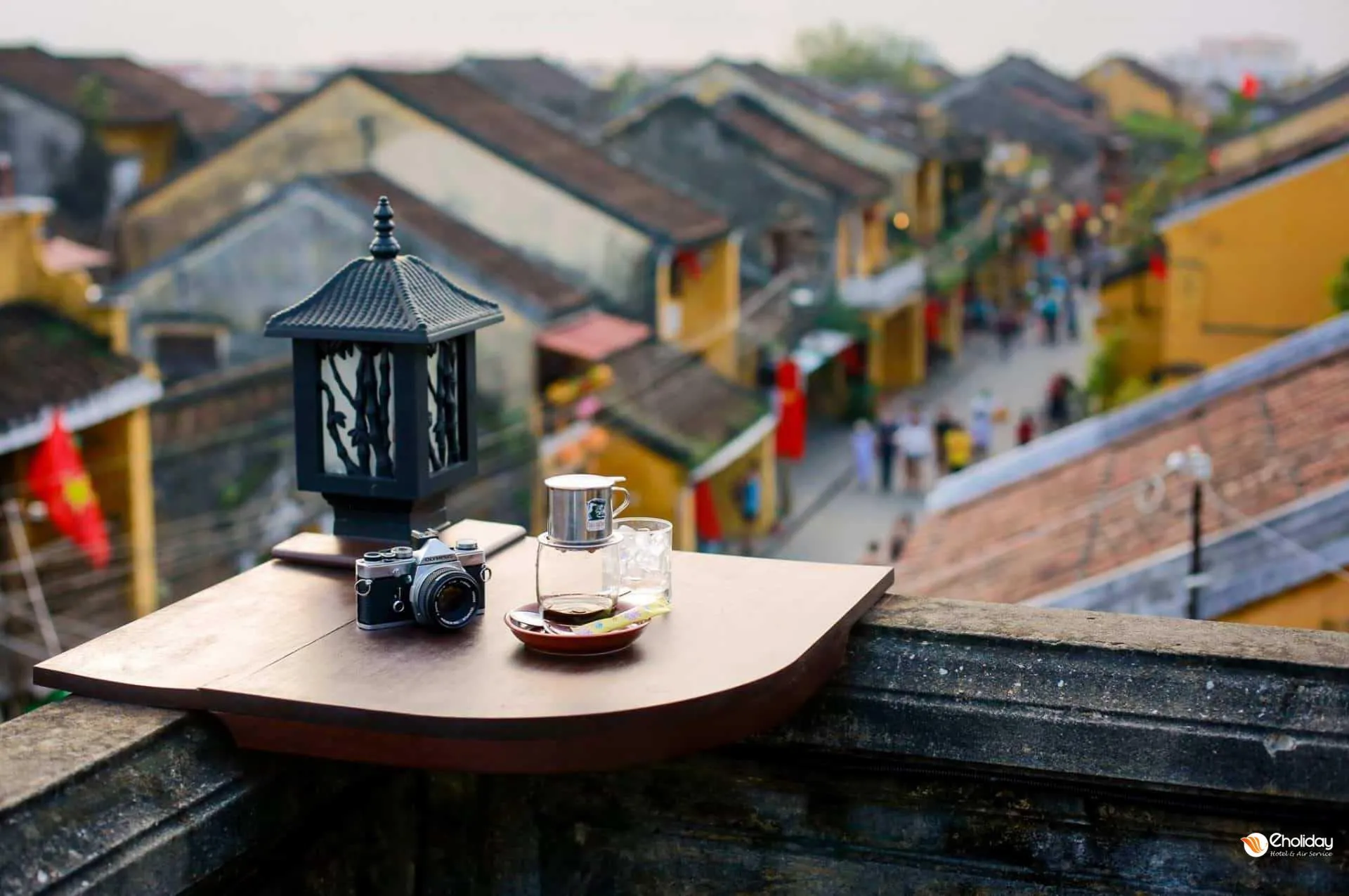 coffee on the rooftop